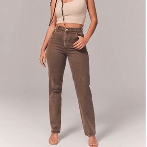 ABERCROMBIE & FITCH - The 90’s Straight Ultra High Rise